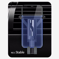 USAMS Turētājs ventilācijas režģim Gravity melns ZJ058ZJ01 (US-ZJ058)