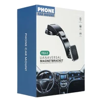 Magnētiskais auto turētājs paneļim F53-2 melns