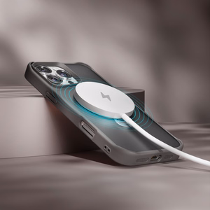 Etteri Matēts Mag Ring maciņš for iPhone 16 Pro Max 6,9" pelēks