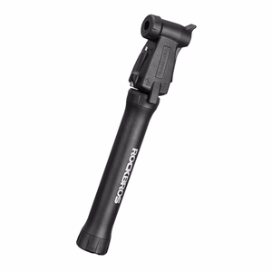 ROCKBROS TM-1701P 80 PSI mini velosipēda pumpis Presta un Schrader ventiļiem – krāsa: melna