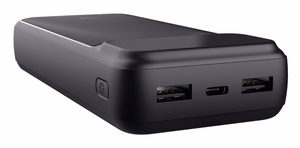 Trust 25883 ārējais akumulators Lithium-Ion (Li-Ion) 20000 mAh melns