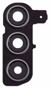 Samsung S721 S24 FE lens priekš camera ar frame Melns ORG