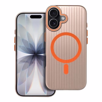 Viedtālruņa apvalks SIMPLY ar MagSafe saderīgs iPhone 17 titanium desert