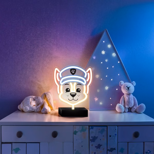 Неоновый LED-светильник на подставке Paw Patrol - Chase OW-120346