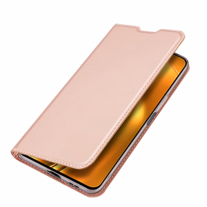 Dux Ducis Skin Pro atverams viedtālruņa apvalks Xiaomi Poco F4 5G rozā