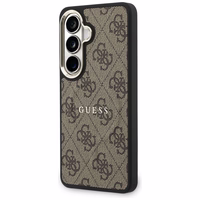 GUESS maciņš for SAMSUNG S26 GUHMS26SP4MSEGCW (4G Embossed Ring MagSafe) brūns