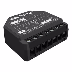 Shelly 2PM Gen3 2-channel Controller, WiFi/Bluetooth (energy measurement)