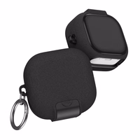 Tech-Protect Slim Hook Maciņš for Samsung Galaxy Buds 4 / 4 Pro - melns