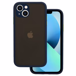 Бампер Vennus Color Button для iPhone 11 Pro тёмно-синий