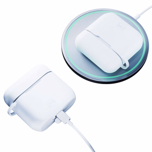 3mk Silicon AirPods Case for AirPods 3 - white