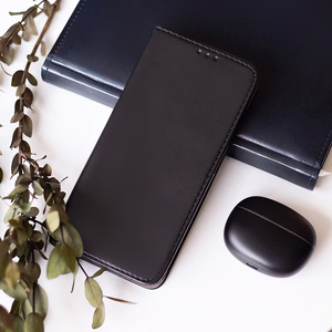 Smart magnētiskais viedtālruņa apvalks Motorola Moto G54 5G / G54 5G Power Edition melns