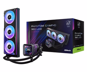 ASRock Phantom Gaming 360 LCD dzesētājs