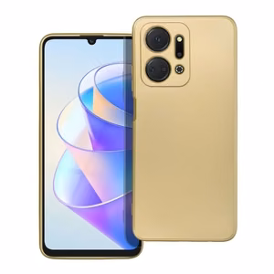 METALLIC viedtālruņa apvalks HONOR X7A zelta