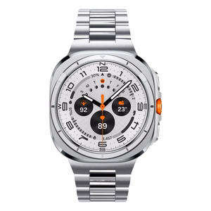 Spigen Modern Fit Band metāla siksniņa Samsung Galaxy Watch Ultra 47 mm, sudraba krāsā