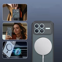 Tech-Protect MagMat MagSafe apvalks Xiaomi Poco F8 Pro - melns