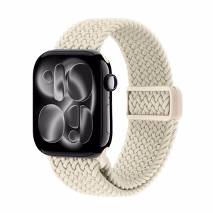 Crong Wave Band pīta Apple Watch siksniņa, 38/40/41/42 mm, bēša