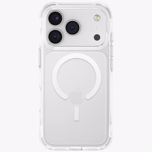 Uniq LifePro Xtreme Magclick uzlādes apvalks viedtālrunim iPhone 17 Pro - caurspīdīgs ar spīdumiem