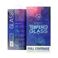 Aizsargstikls 5D Full Glue Tempered Glass paredzēts Samsung Galaxy S23 Ultra - melns