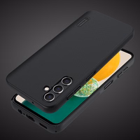 Nillkin Super Frosted Shield viedtālruņa apvalks Samsung Galaxy A14 5G / Galaxy A14 - melns
