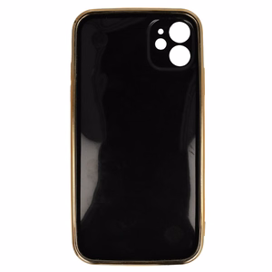 Moderns viedtālruņa apvalks Iphone 11 dizains 3 melna