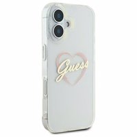 Guess IML Sirds apvalks viedtālrunim iPhone 16 Plus - caurspīdīgs