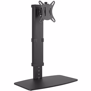 Single-Monitor 17"-32" Desk Statīvs, Melns