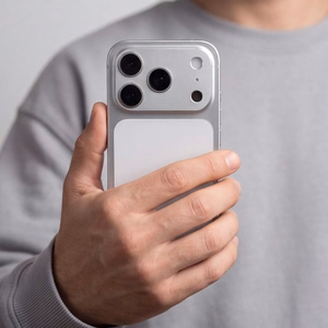 Tech-Protect Camfull Fit+ rūdīta stikla kameras aizsargs modelim iPhone 18 Pro – sudraba krāsā