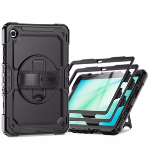 Tech-Protect Solid macins priekš Samsung Galaxy Tab A9+ / A11+ Plus 11.0 X210 / X215 / X216 / X230 / X235 / X236 - Melns
