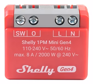 Shelly 1PM Mini Gen4 Controller Zigbee/Matter