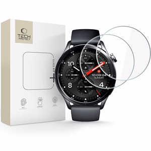 Комплект из 2 защитных стёкол Tech-Protect Glass Fit+ для Xiaomi Watch S5 46 мм