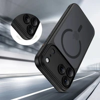 Tech-Protect Magpeak MagSafe CC viedtālruņa apvalks iPhone 17 Pro Max - matēti melns