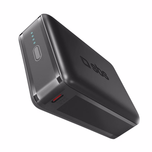 Внешний аккумулятор SBS 20000mAh 65W PD AFC USB-C USB-A для ноутбука, планшета, смартфона - чёрный