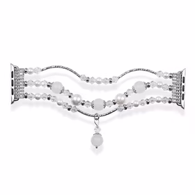 Apple Watch siksna 42/44/45 dizains 4 balta