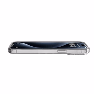 Cellularline Clear Strong vāciņš ierīcei iPhone 15 Pro Max, ar pretmikrobu aizsardzību, caurspīdīgs