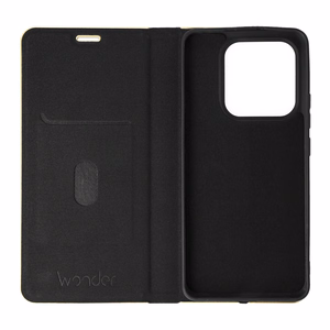 Wonder Frame viedtālruņa apvalks Xiaomi Redmi Note 14 5G melns