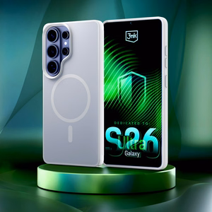 3mk Smoke MagCase maciņš Samsung Galaxy S26 Ultra - balts