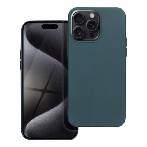 MATT viedtālruņa apvalks IPHONE 15 Pro tumši zaļa