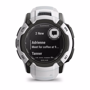Garmin Instinct 2X Solar – GPS viedpulkstenis, MIP, 50 mm, balts