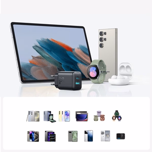 Joyroom JR-TCF13 tīkla lādētājs USB-C / USB-A 25W SFC / PPS / PD - melns