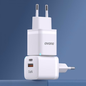 Lādētājs Dudao A13Pro Balts 33W (1xPD / 1xQC3.0)