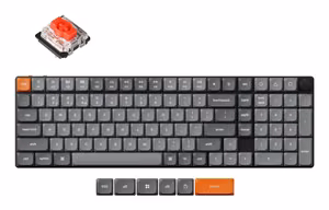 KEYBOARD WRL K17 MAX RGB/BLACK K17M-H1 KEYCHRON