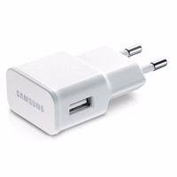 Samsung EP-TA50EWE 8W USB-A sienas lādētājs (OOB Bulk - aizstājējiepakojums) - balts