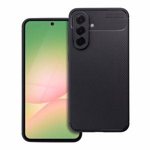 Viedtālruņa apvalks CARBON PREMIUM SAMSUNG A56 5G melns