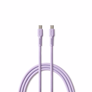 COLORUM cable USB-C - USB-C 1,8m 3A CK60-CC-09 xLavenda