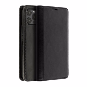 Magnētiskais grāmatu apvalks Iphone 14 Plus melns