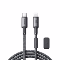 Joyroom 30W USB-C Lightning kabelis, 1,2 m, pelēks