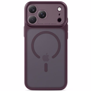Tech-Protect MagPrime MagSafe CC maciņš, paredzēts iPhone 18 Pro Max / 17 Pro Max, bordo