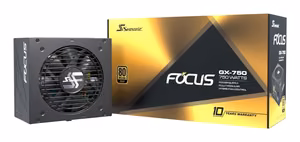 Seasonic Focus GX 750W ATX 3.0 80 Plus Gold Power Supply