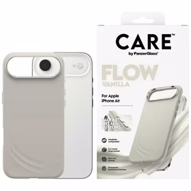 CARE by PanzerGlass FLOW MagSafe korpuss iPhone Air - Bēšs