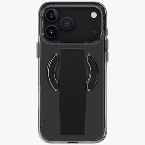 Uniq Heldro Air viedtālruņa apvalks iPhone 17 Pro Max Magnētiskā uzlāde - melns